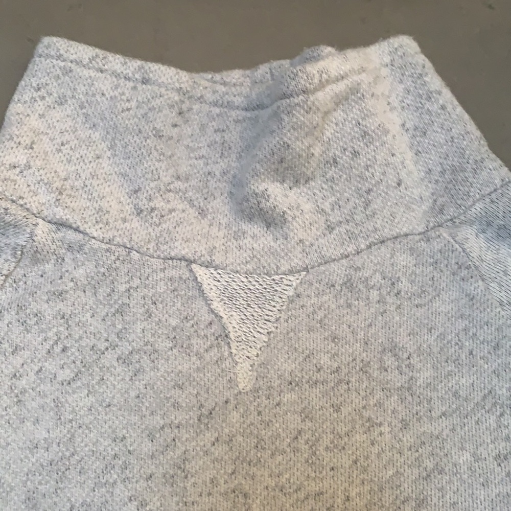 Sweatshirt material turtleneck dress. - Picture 3 of 5